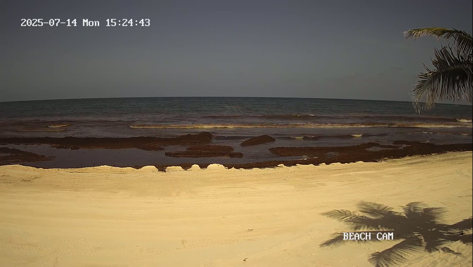 Yucatan, Playa de Tulum Beach Live Cam - Tulum,  Quintana Roo, Mexico