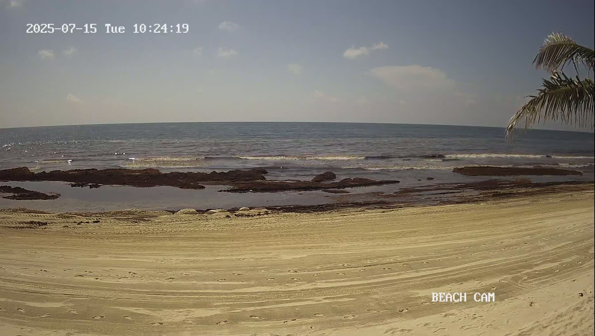 Yucatan, Playa de Tulum Beach Live Cam - Tulum,  Quintana Roo, Mexico
