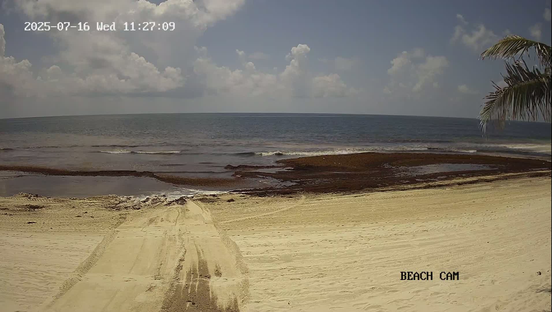 Yucatan, Playa de Tulum Beach Live Cam - Tulum,  Quintana Roo, Mexico