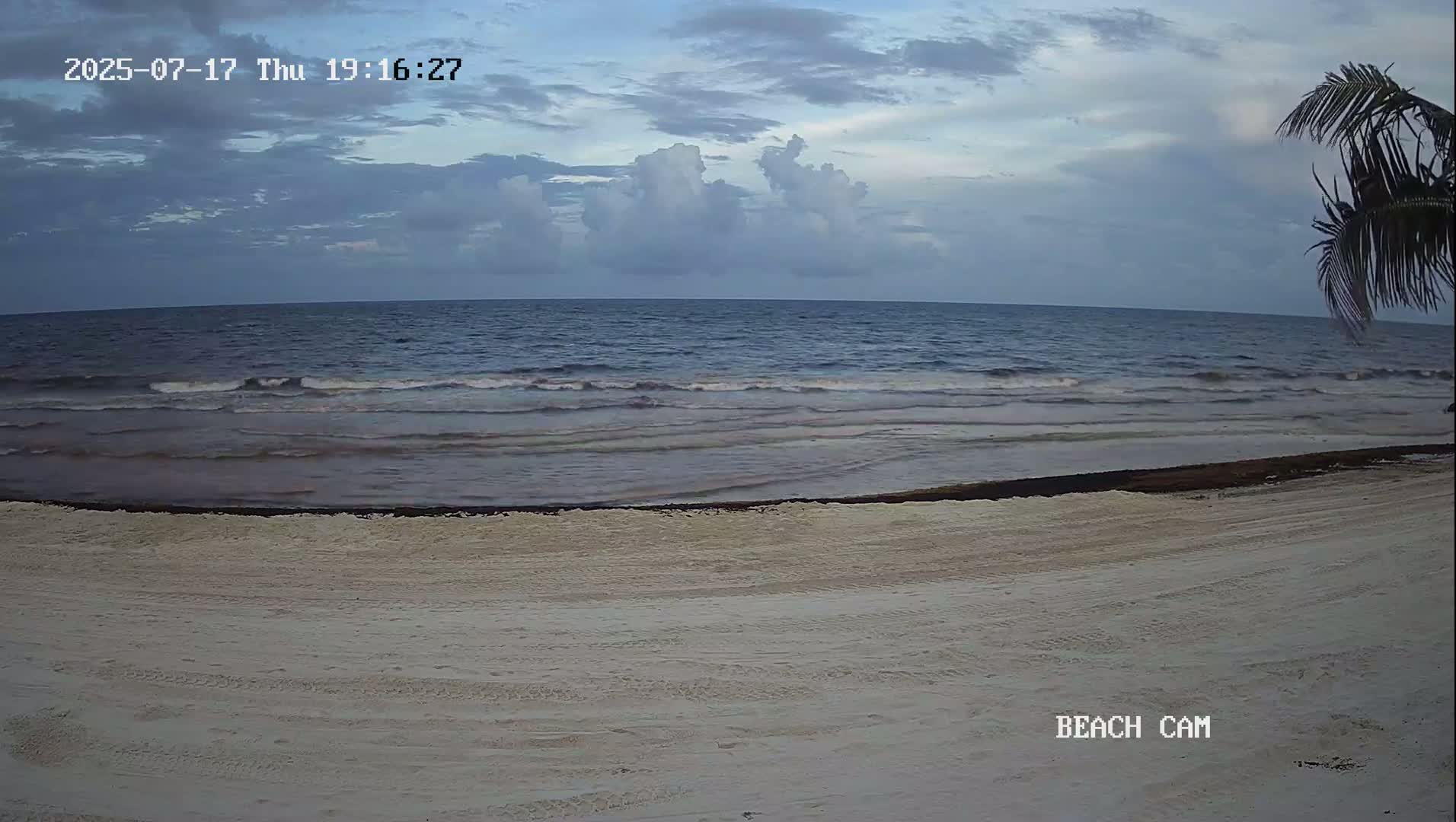 Yucatan, Playa de Tulum Beach Live Cam - Tulum,  Quintana Roo, Mexico