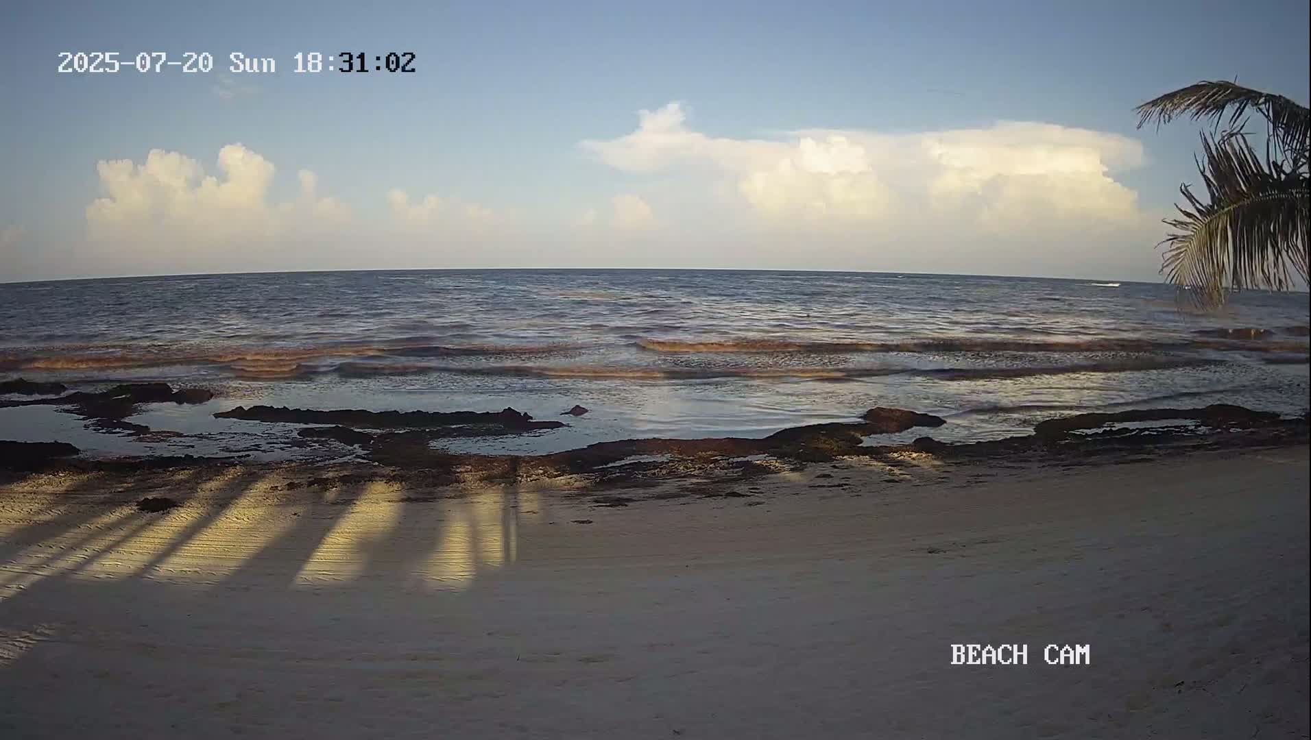 Yucatan, Playa de Tulum Beach Live Cam - Tulum,  Quintana Roo, Mexico