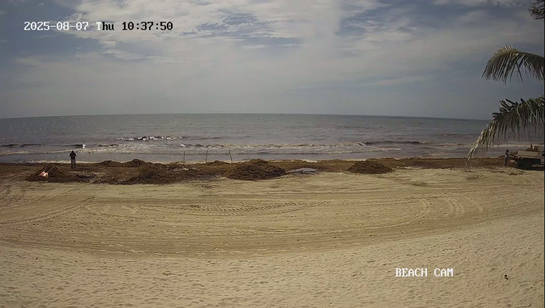 Yucatan, Playa de Tulum Beach Live Cam - Tulum,  Quintana Roo, Mexico