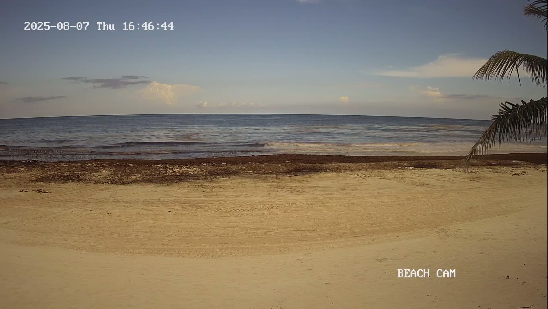 Yucatan, Playa de Tulum Beach Live Cam - Tulum,  Quintana Roo, Mexico
