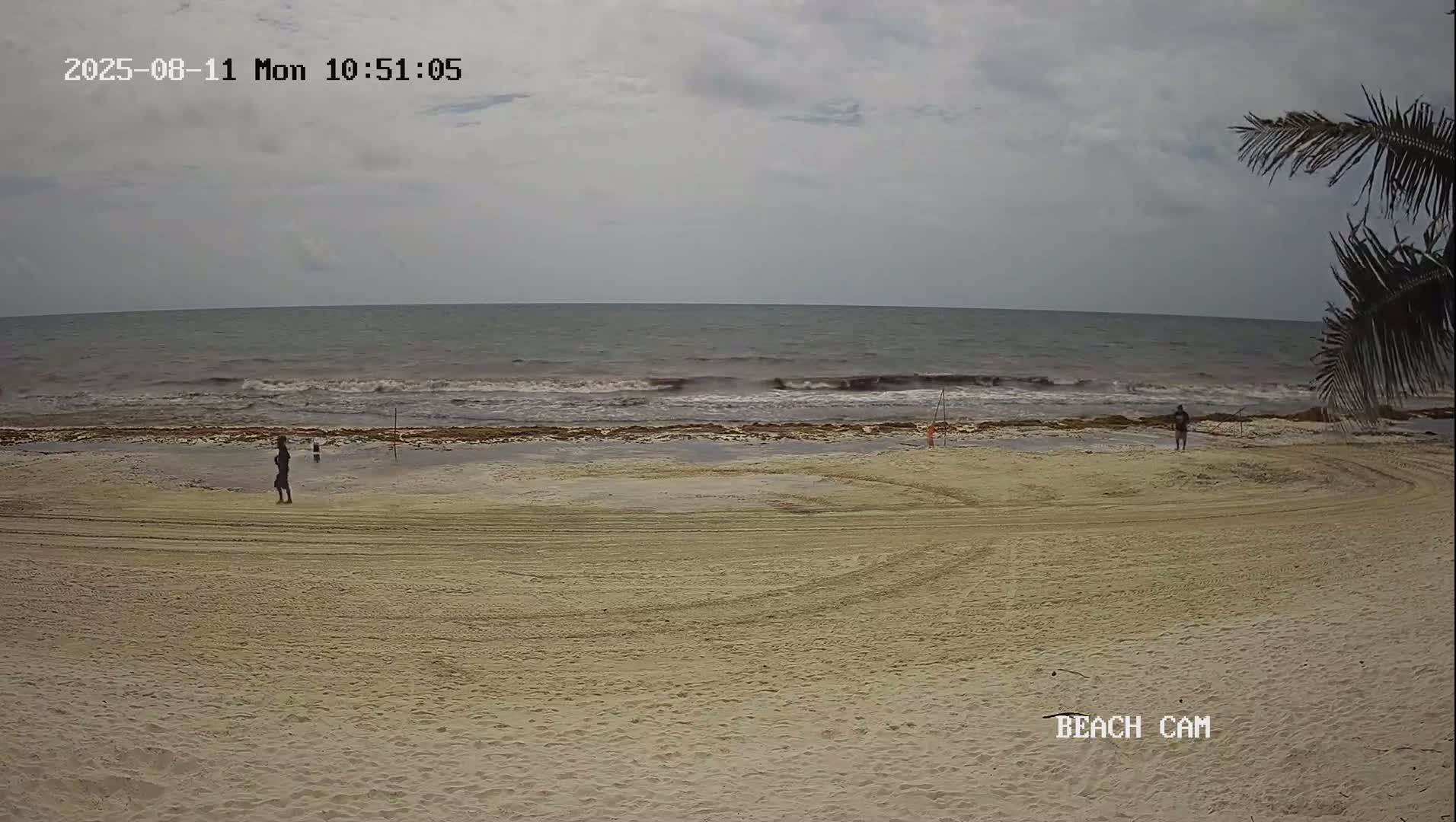 Yucatan, Playa de Tulum Beach Live Cam - Tulum,  Quintana Roo, Mexico