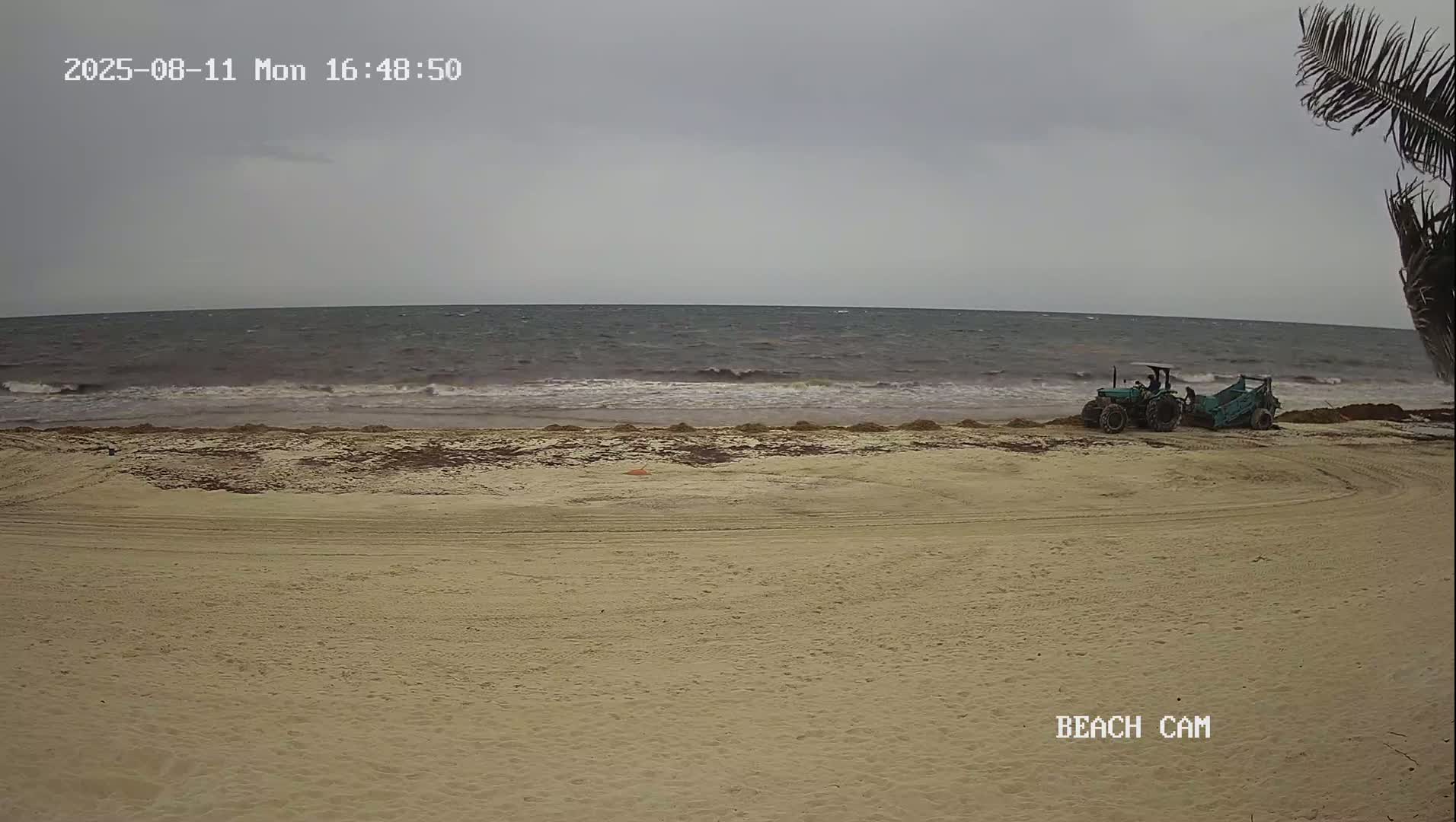 Yucatan, Playa de Tulum Beach Live Cam - Tulum,  Quintana Roo, Mexico