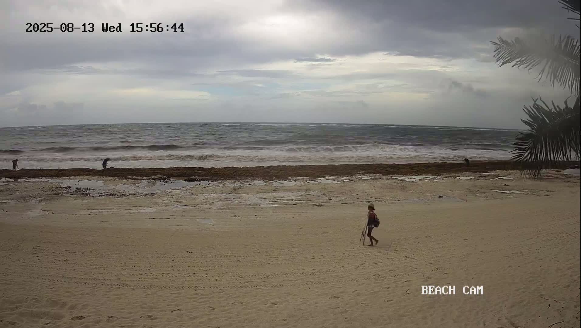 Yucatan, Playa de Tulum Beach Live Cam - Tulum,  Quintana Roo, Mexico