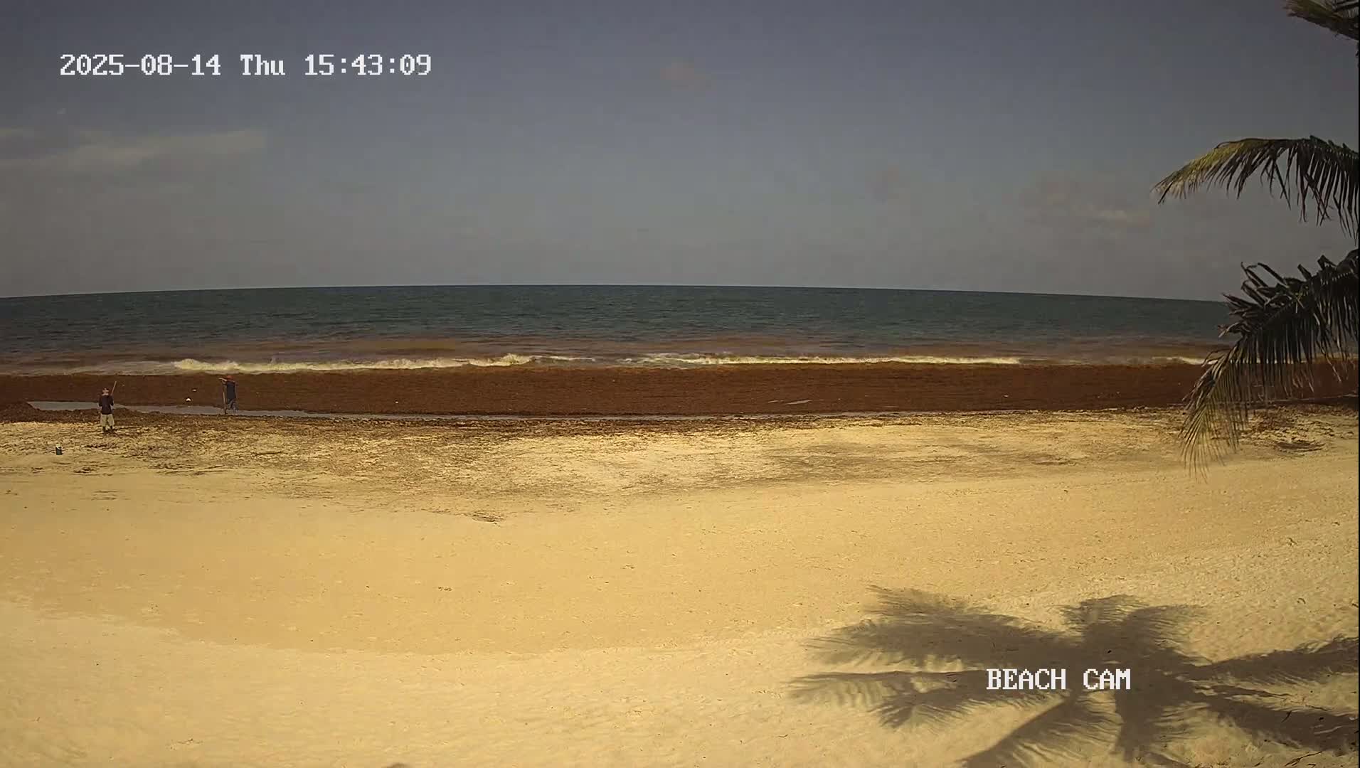 Yucatan, Playa de Tulum Beach Live Cam - Tulum,  Quintana Roo, Mexico