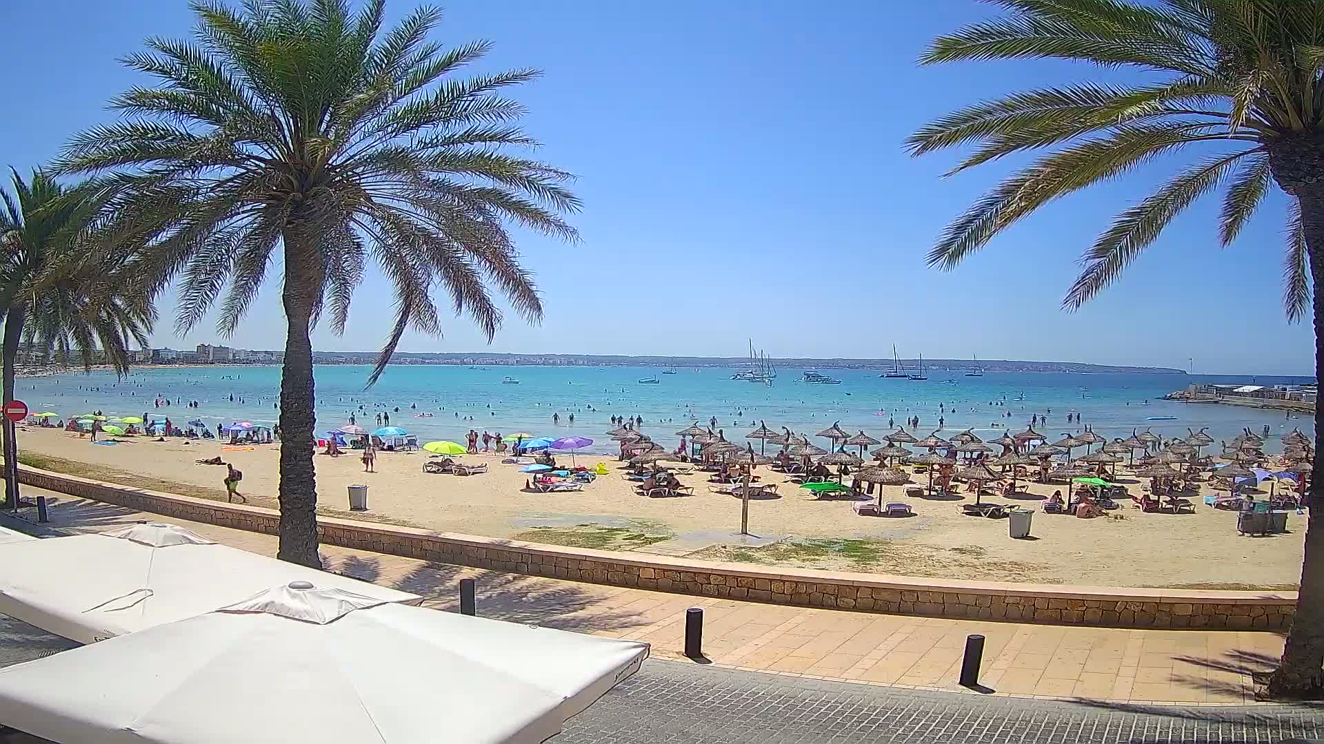 Can Pastilla Coast & Beach Live Cam - Mallorca, Balearic Islands, Spain