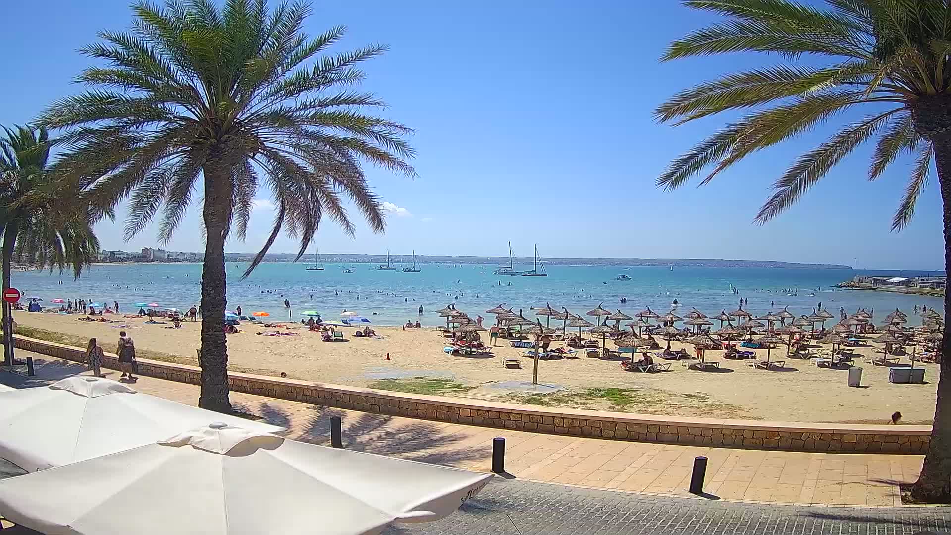 Can Pastilla Coast & Beach Live Cam - Mallorca, Balearic Islands, Spain