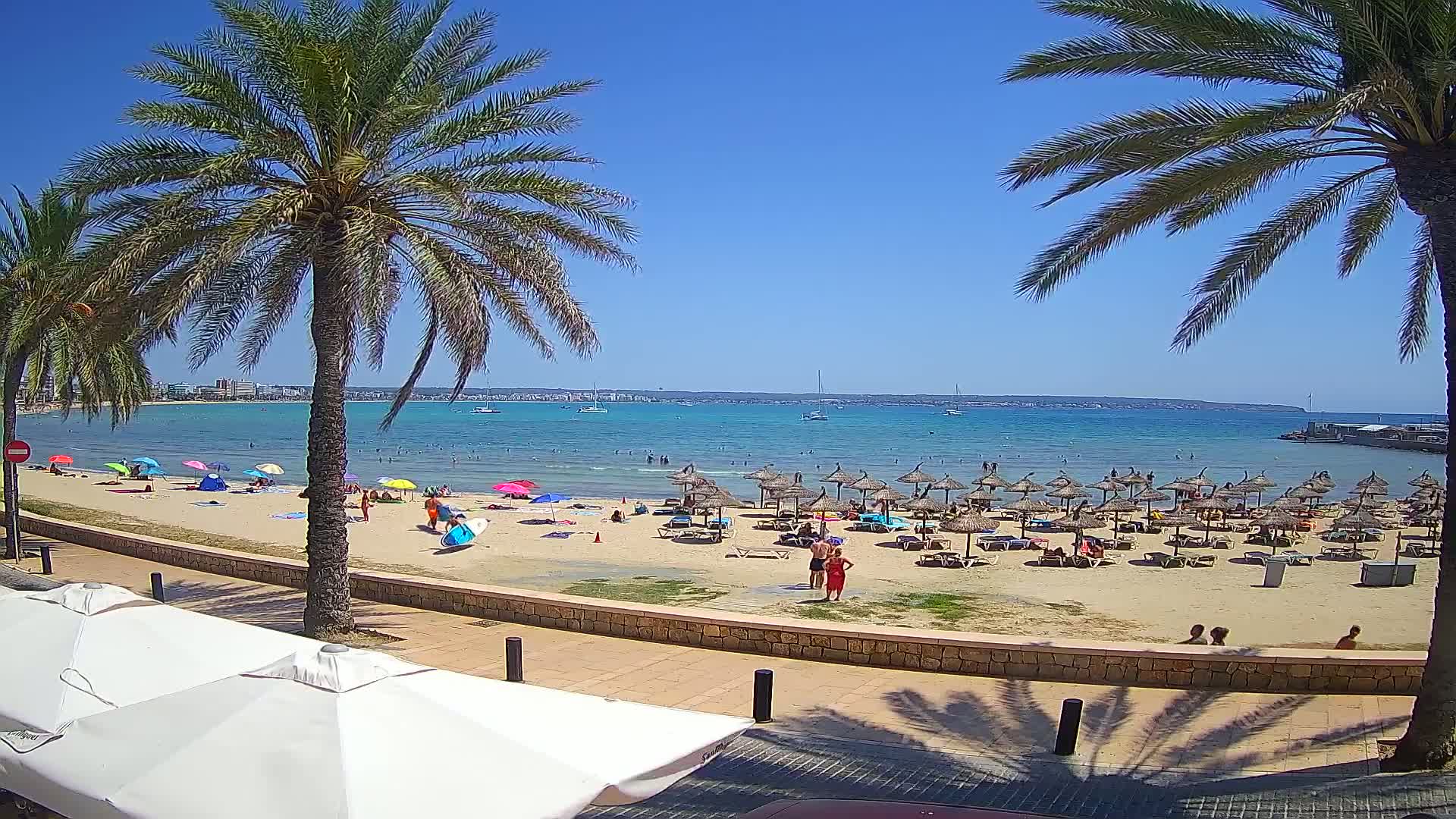 Can Pastilla Coast & Beach Live Cam - Mallorca, Balearic Islands, Spain