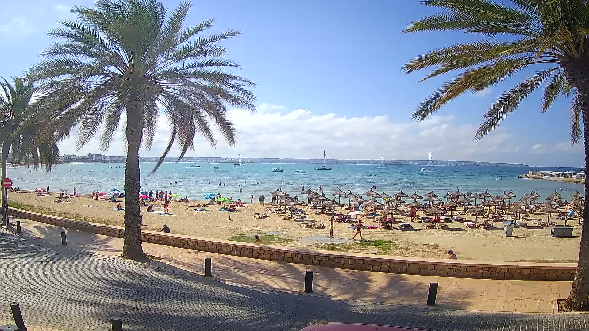 Can Pastilla Coast & Beach Live Cam - Mallorca, Balearic Islands, Spain