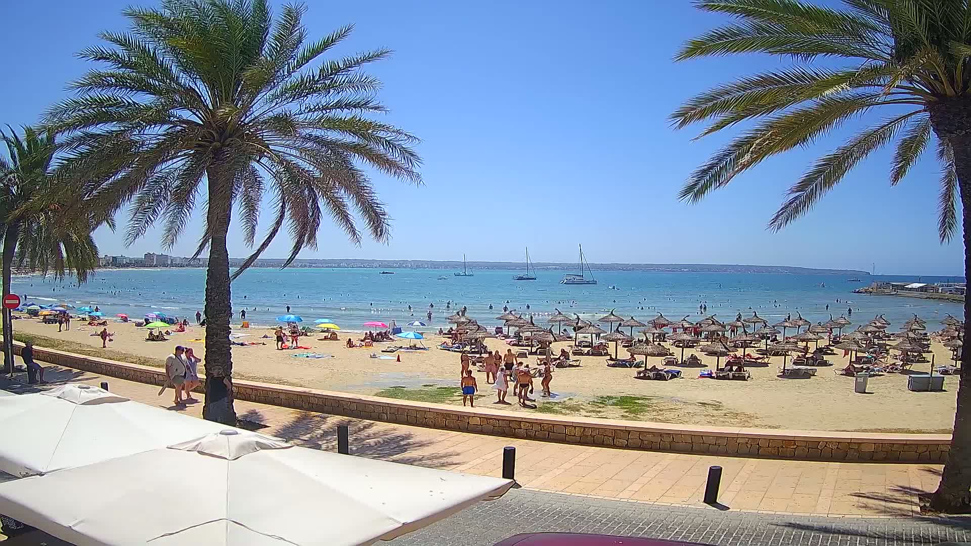Can Pastilla Coast & Beach Live Cam - Mallorca, Balearic Islands, Spain