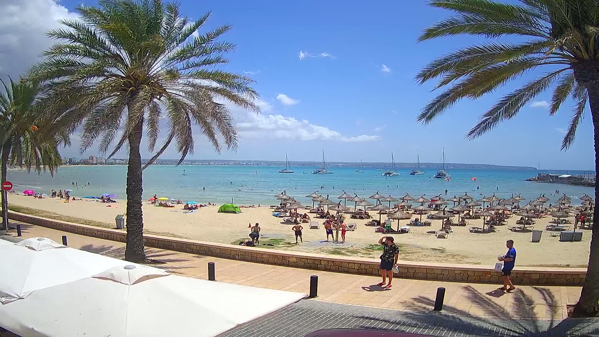 Can Pastilla Coast & Beach Live Cam - Mallorca, Balearic Islands, Spain