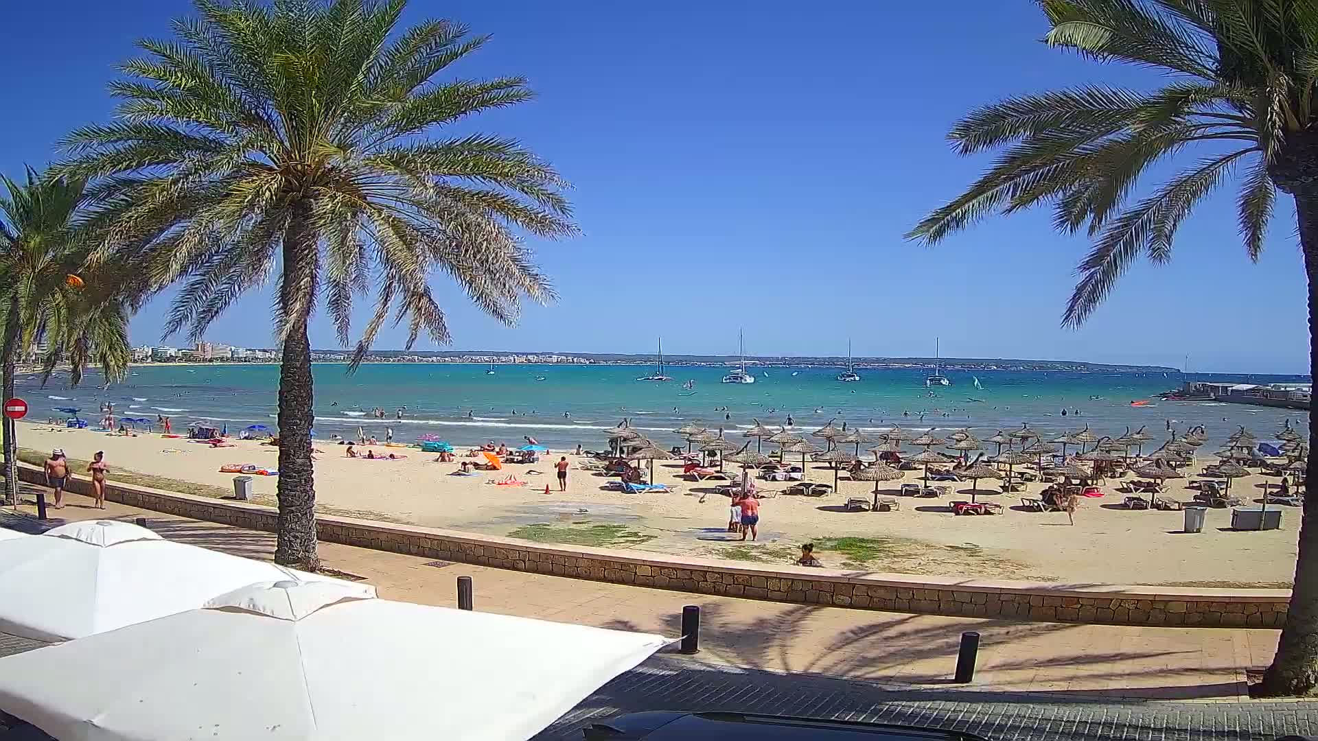 Can Pastilla Coast & Beach Live Cam - Mallorca, Balearic Islands, Spain