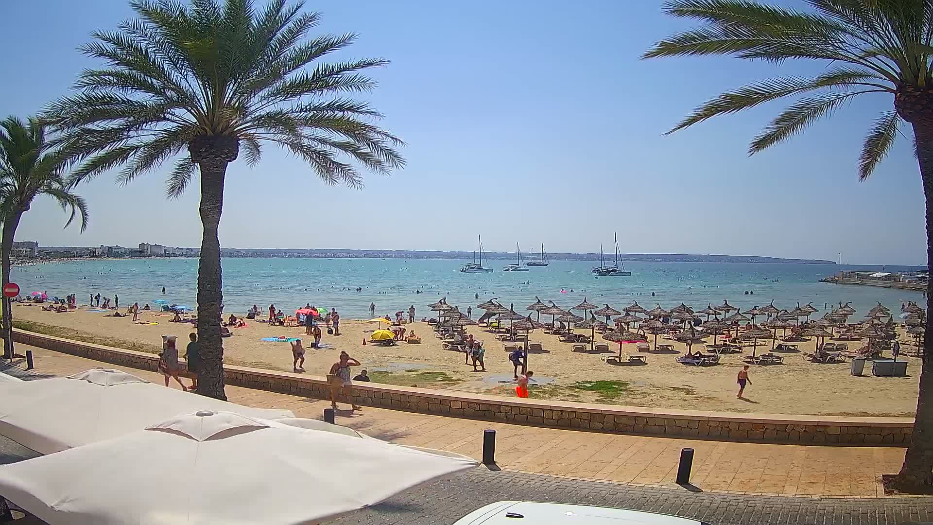 Can Pastilla Coast & Beach Live Cam - Mallorca, Balearic Islands, Spain