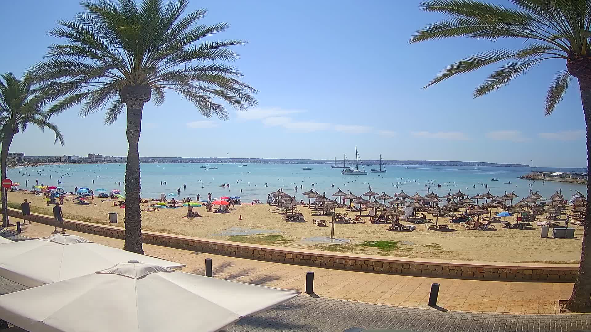 Can Pastilla Coast & Beach Live Cam - Mallorca, Balearic Islands, Spain