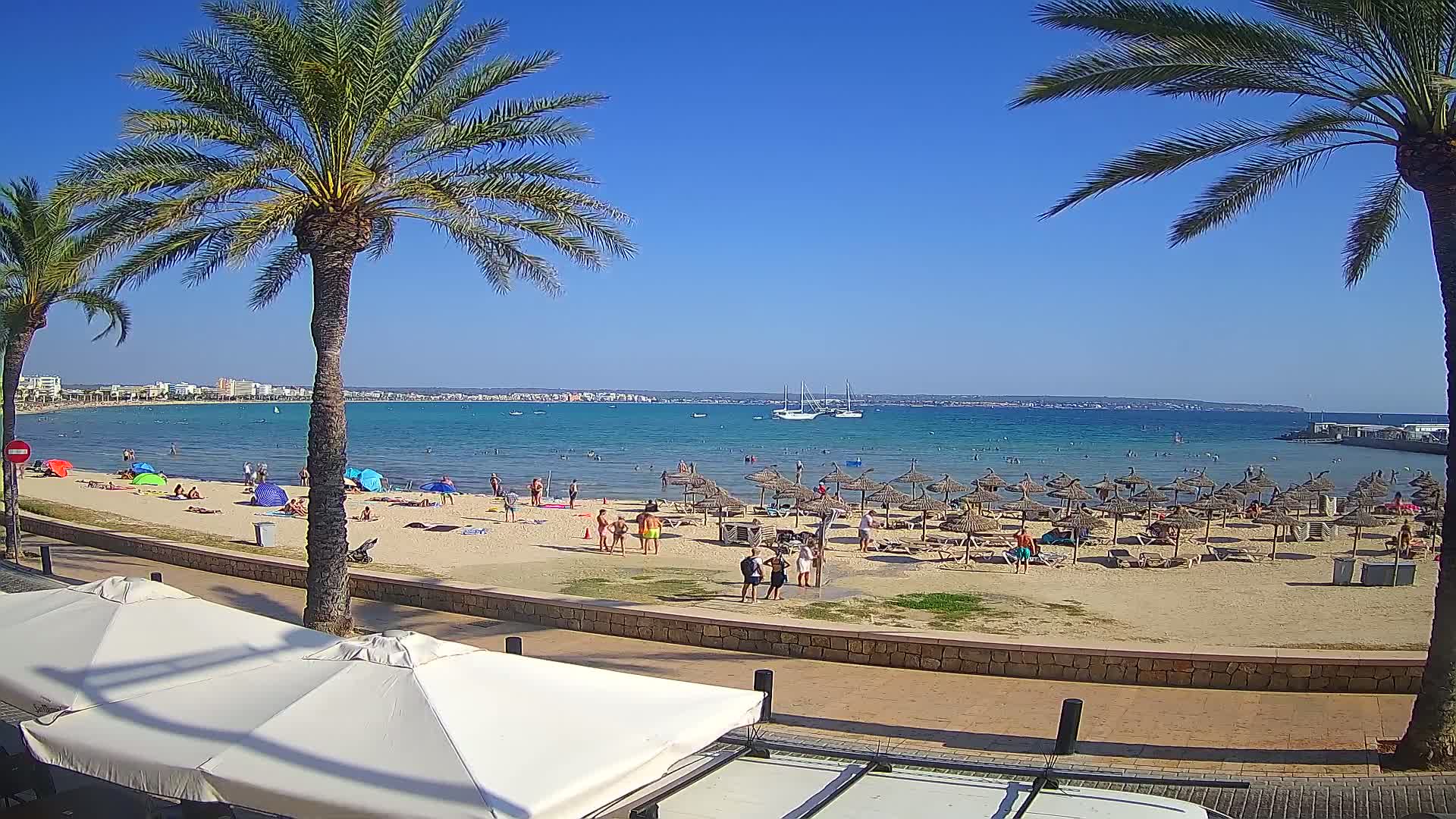 Can Pastilla Coast & Beach Live Cam - Mallorca, Balearic Islands, Spain