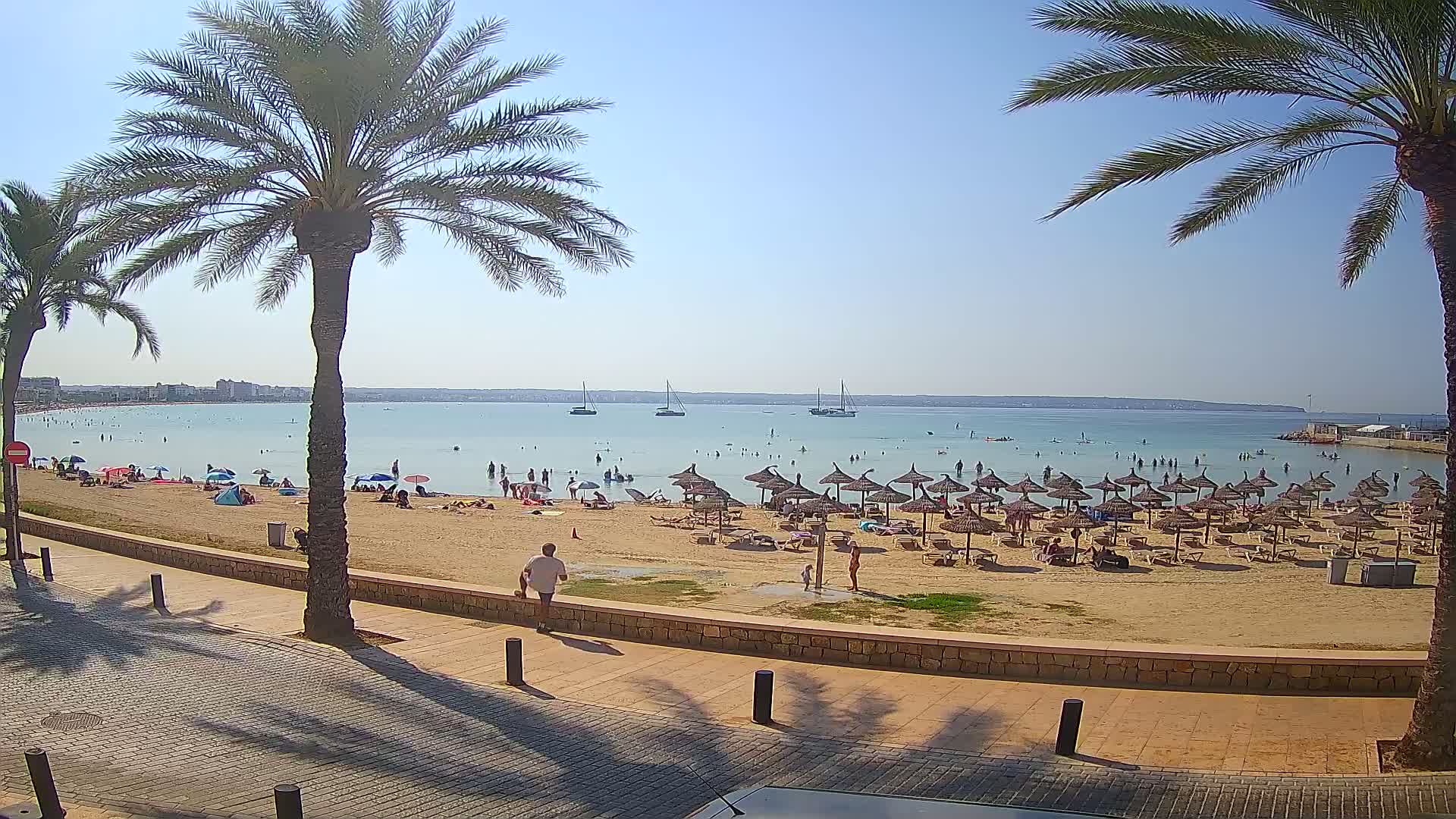 Can Pastilla Coast & Beach Live Cam - Mallorca, Balearic Islands, Spain