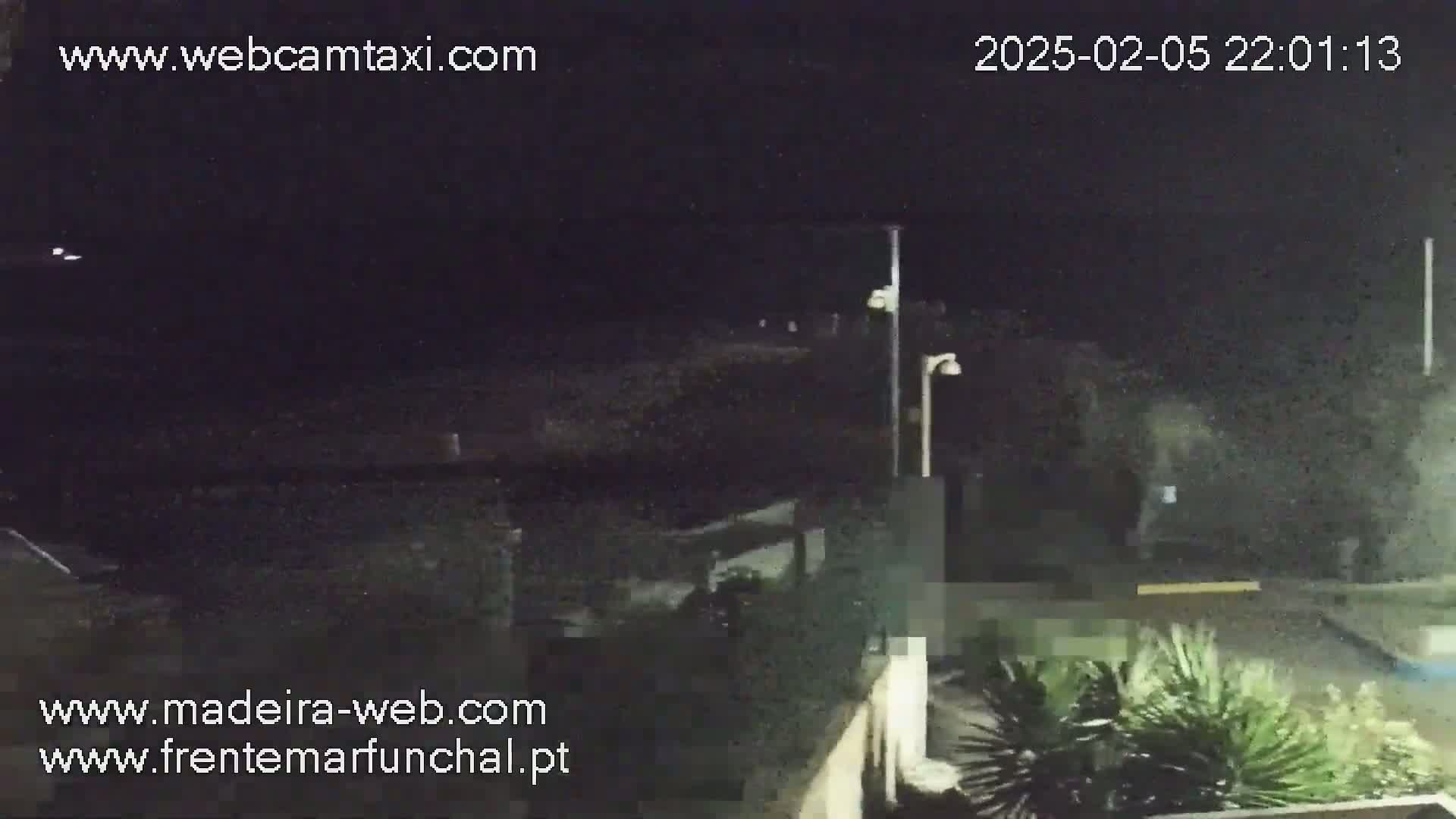 Sao Martinho, Praia da Ponta Gorda Coast Live Cam - Funchal, Madeira, Spain