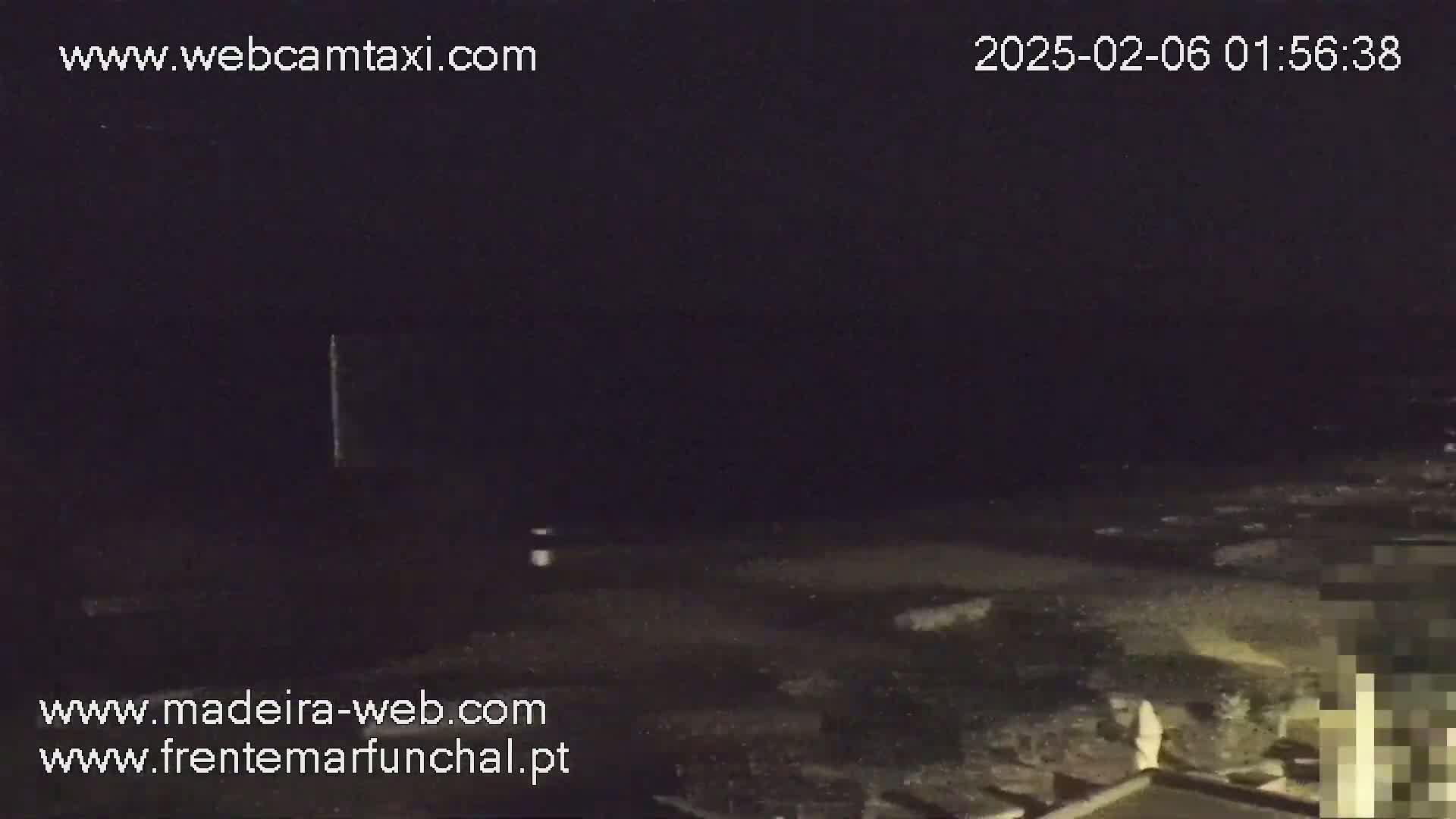 Sao Martinho, Praia da Ponta Gorda Coast Live Cam - Funchal, Madeira, Spain