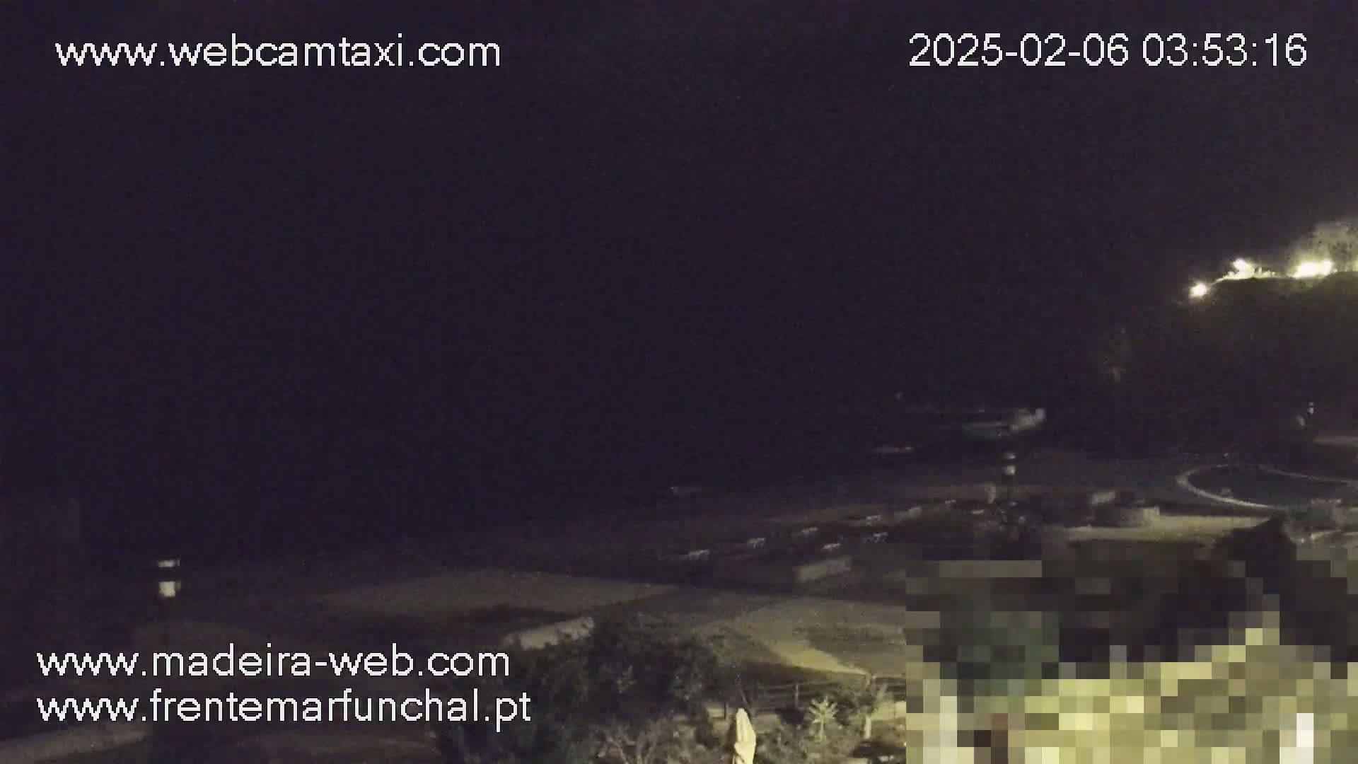 Sao Martinho, Praia da Ponta Gorda Coast Live Cam - Funchal, Madeira, Spain