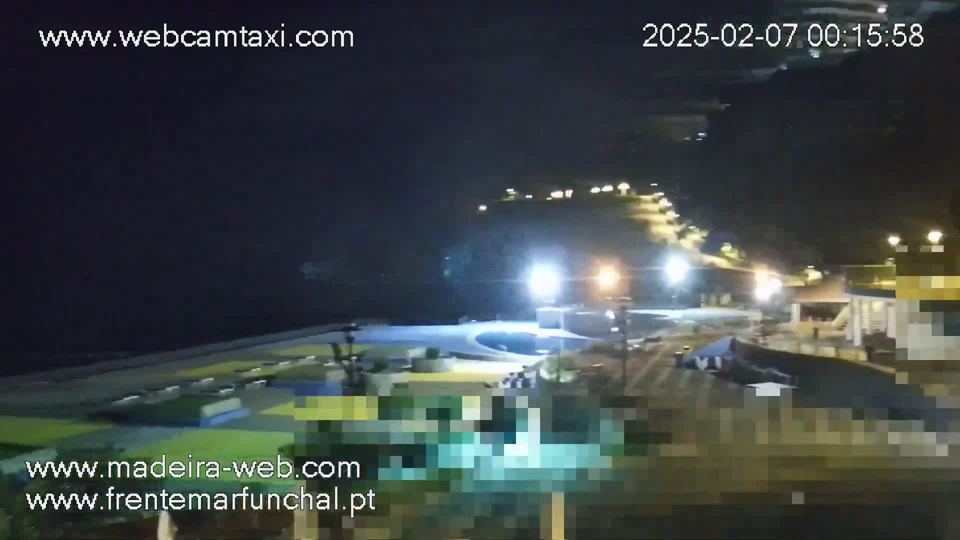 Sao Martinho, Praia da Ponta Gorda Coast Live Cam - Funchal, Madeira, Spain