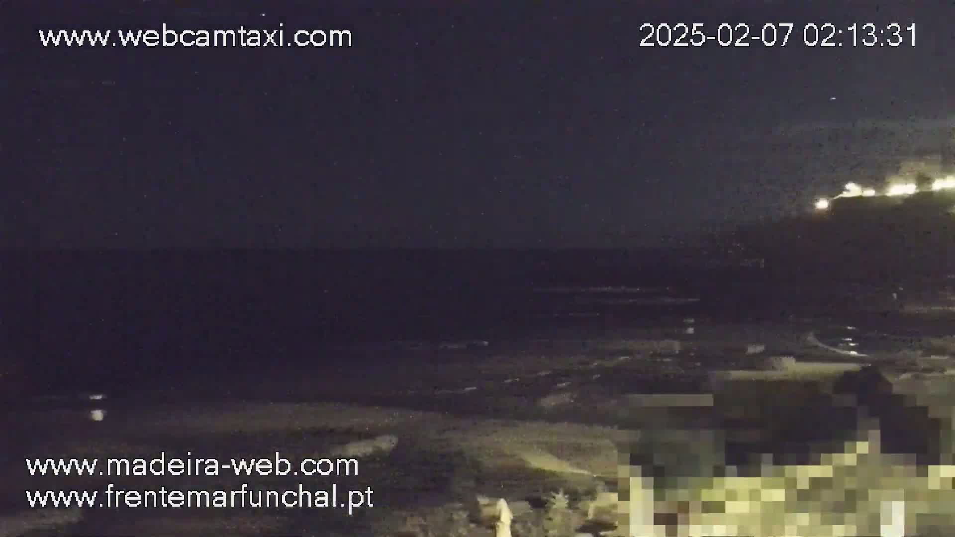 Sao Martinho, Praia da Ponta Gorda Coast Live Cam - Funchal, Madeira, Spain