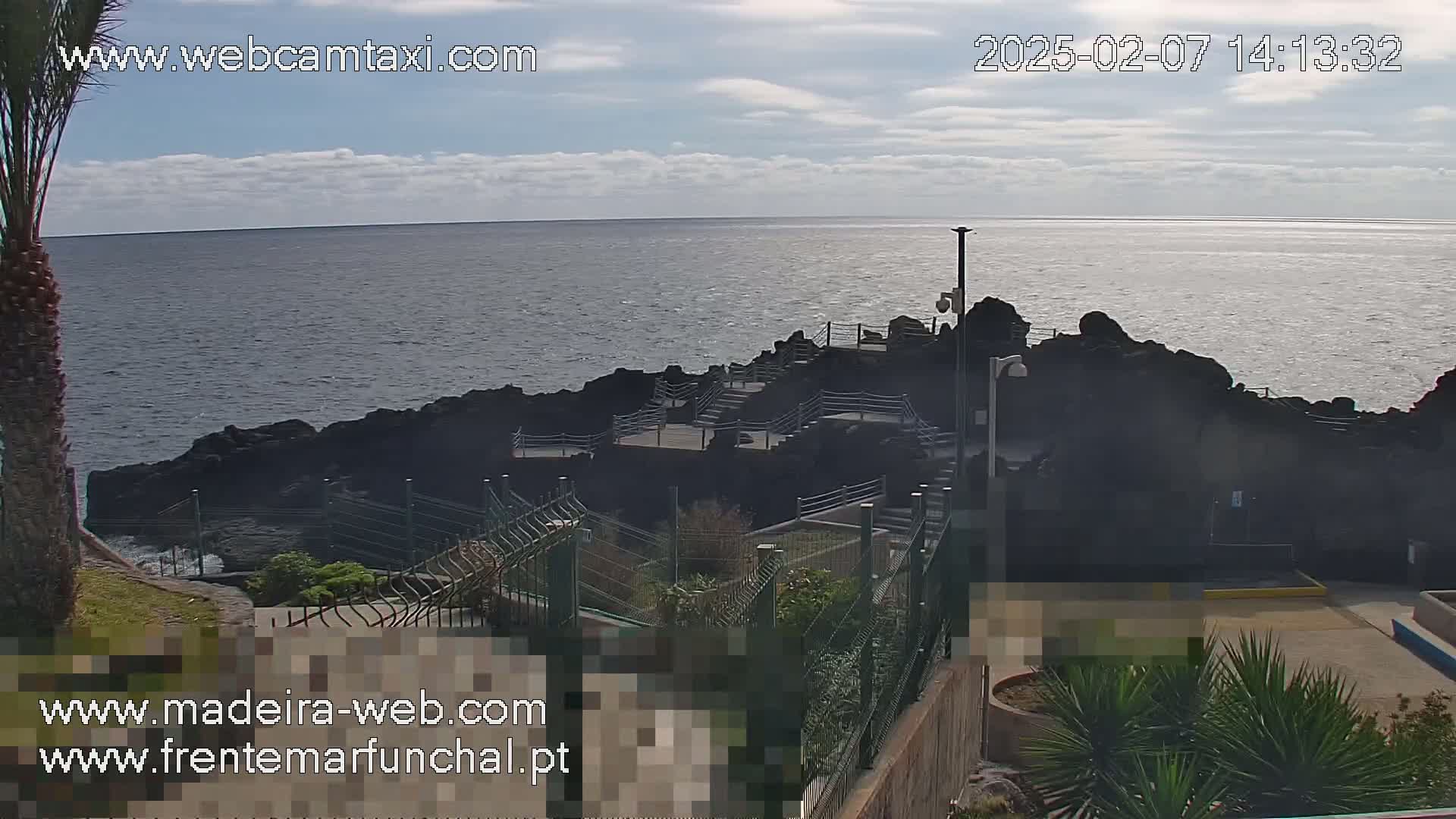 Sao Martinho, Praia da Ponta Gorda Coast Live Cam - Funchal, Madeira, Spain