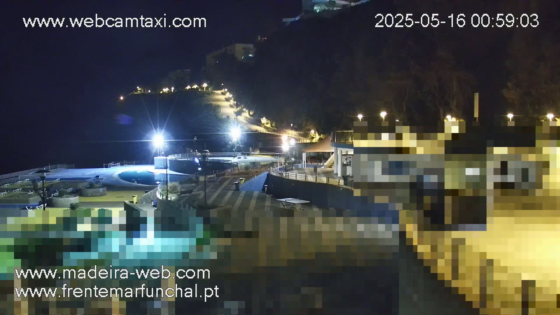 Sao Martinho, Praia da Ponta Gorda Coast Live Cam - Funchal, Madeira, Spain