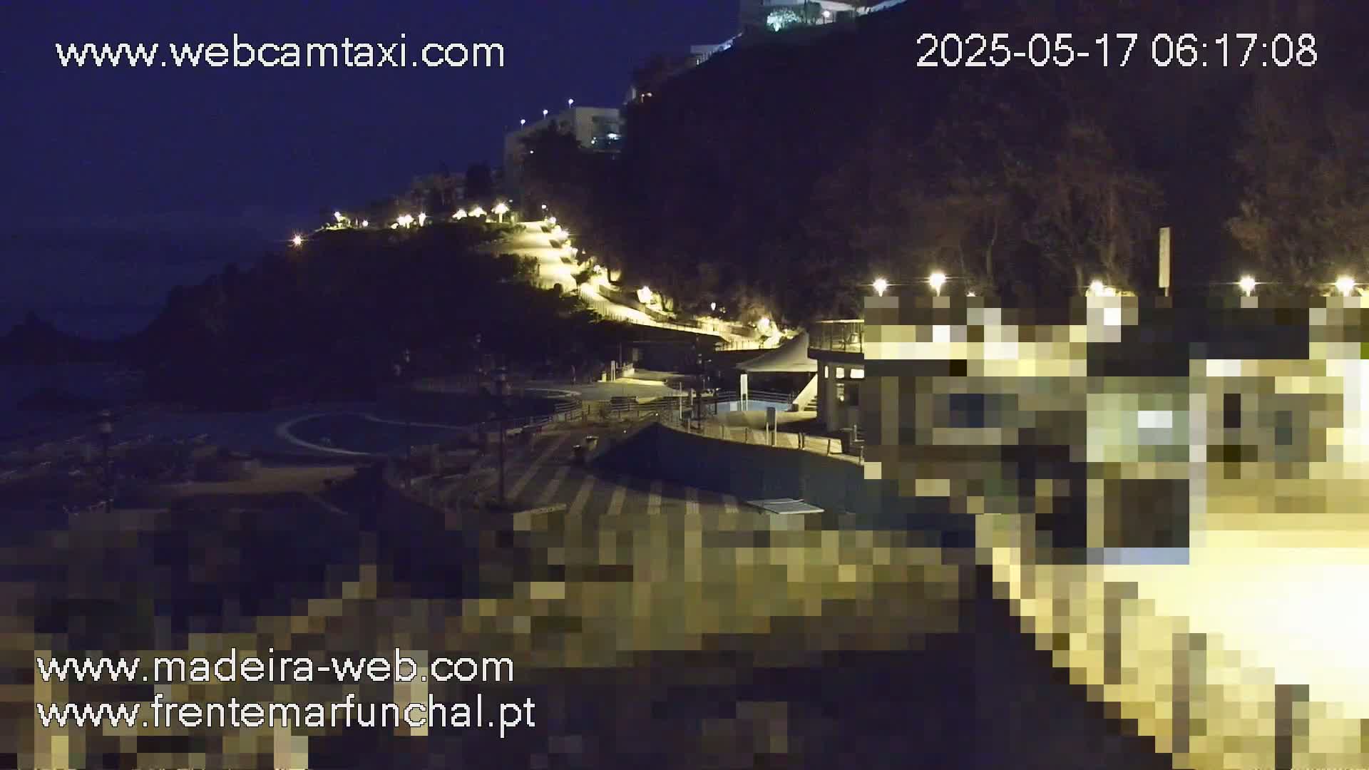 Sao Martinho, Praia da Ponta Gorda Coast Live Cam - Funchal, Madeira, Spain
