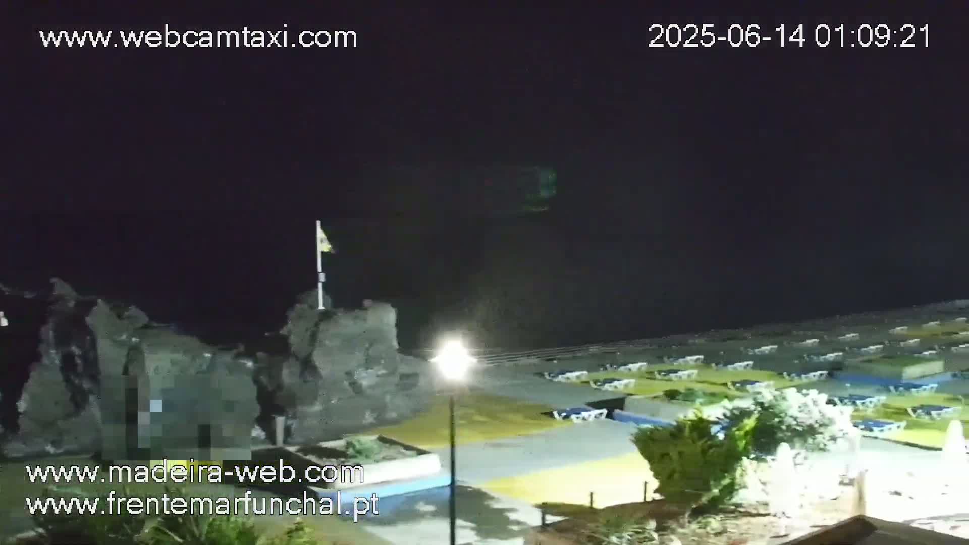 Sao Martinho, Praia da Ponta Gorda Coast Live Cam - Funchal, Madeira, Spain