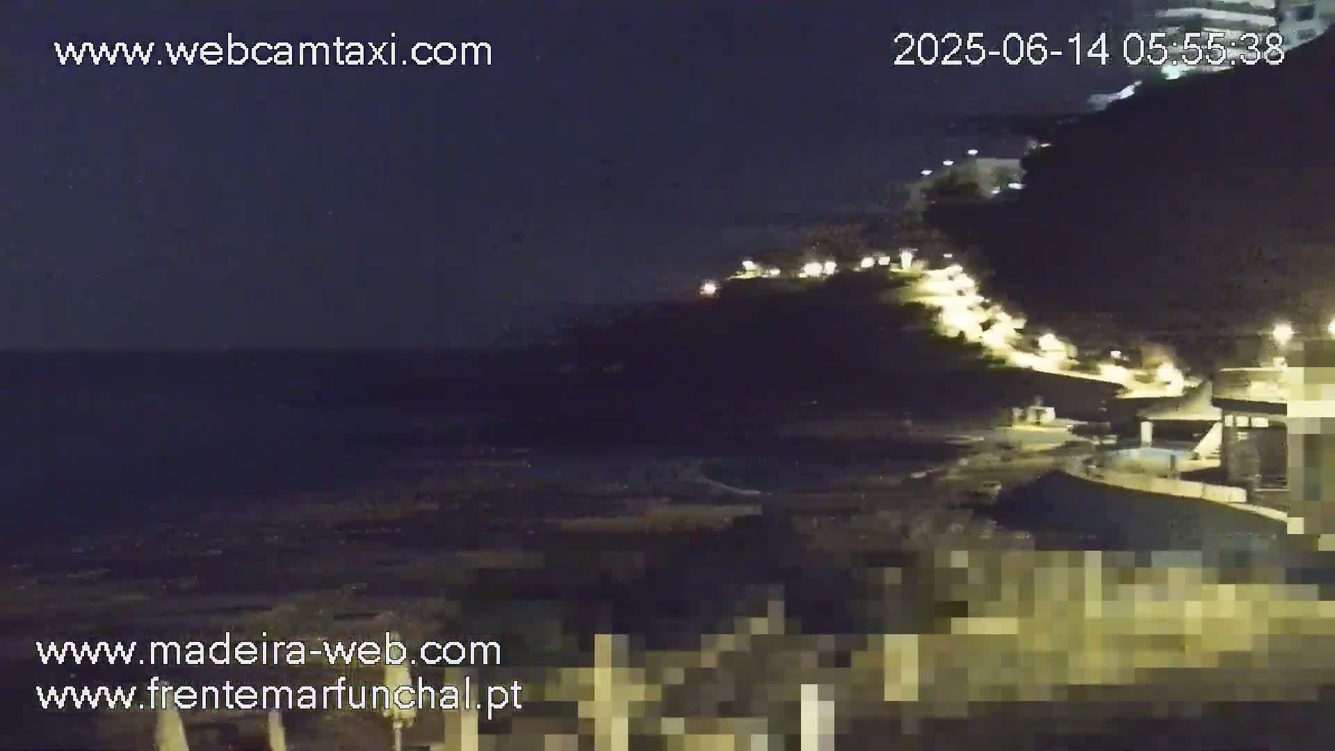 Sao Martinho, Praia da Ponta Gorda Coast Live Cam - Funchal, Madeira, Spain
