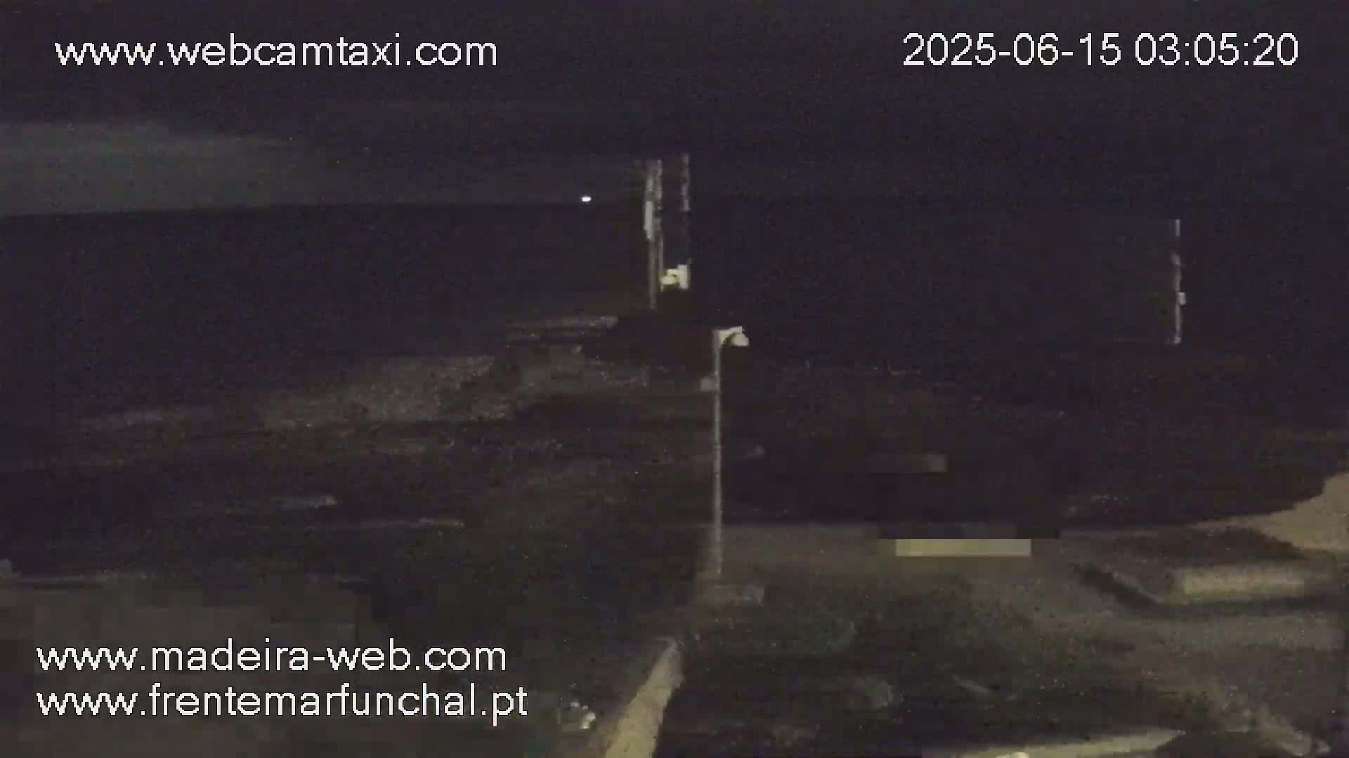 Sao Martinho, Praia da Ponta Gorda Coast Live Cam - Funchal, Madeira, Spain