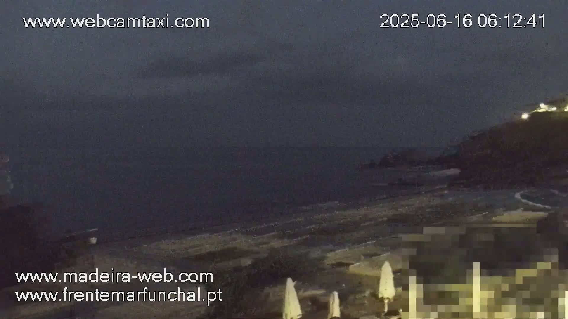 Sao Martinho, Praia da Ponta Gorda Coast Live Cam - Funchal, Madeira, Portugal