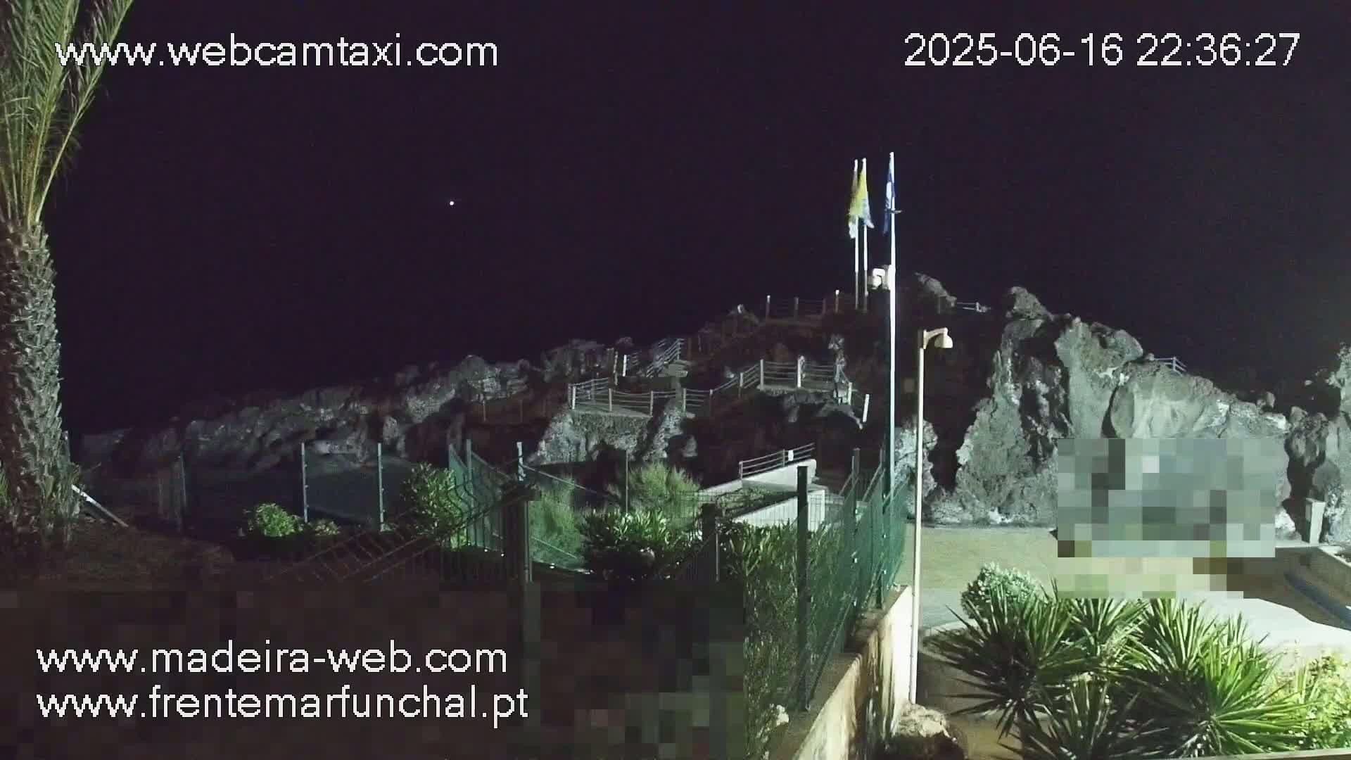 Sao Martinho, Praia da Ponta Gorda Coast Live Cam - Funchal, Madeira, Portugal
