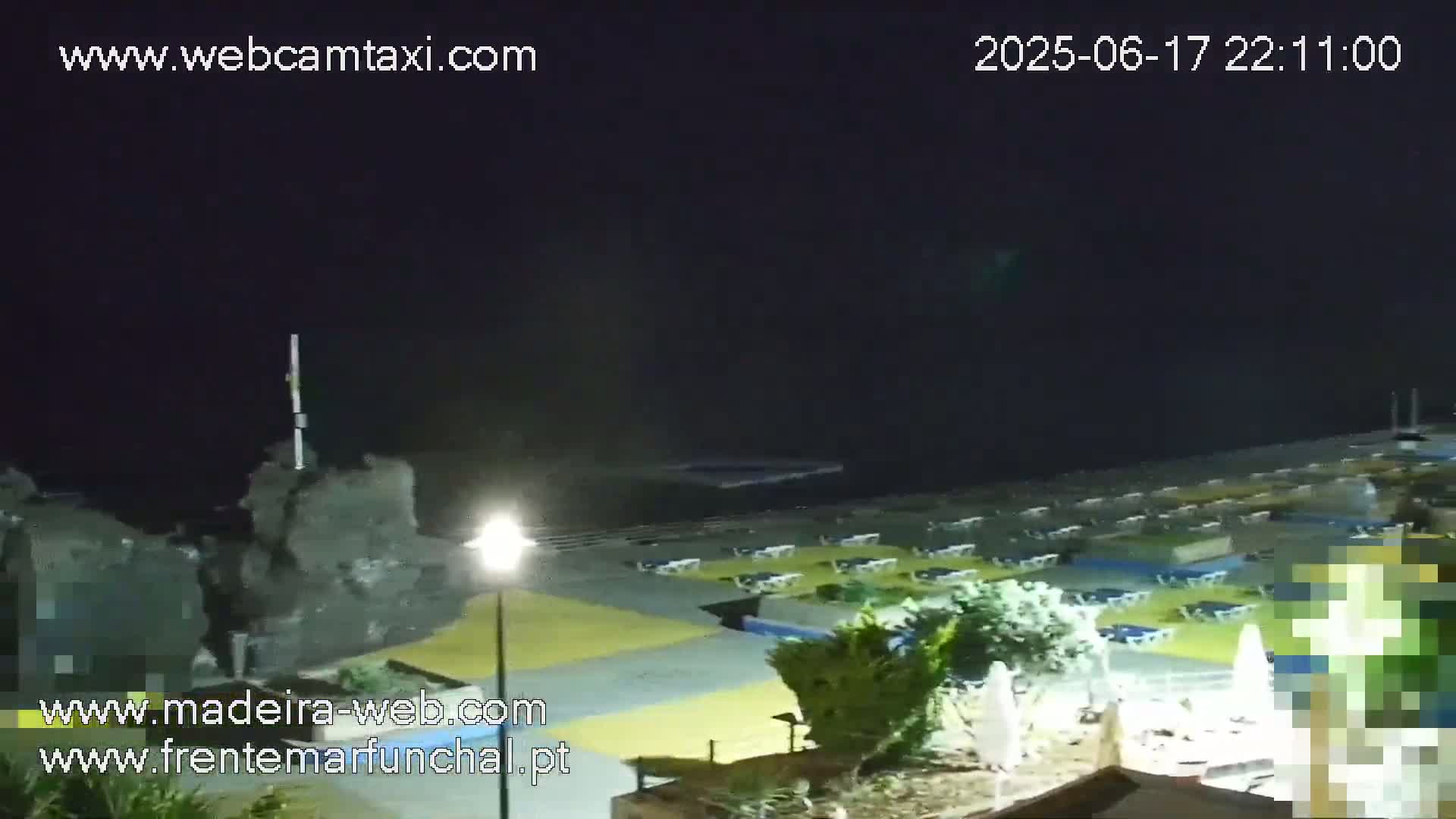 Sao Martinho, Praia da Ponta Gorda Coast Live Cam - Funchal, Madeira, Portugal