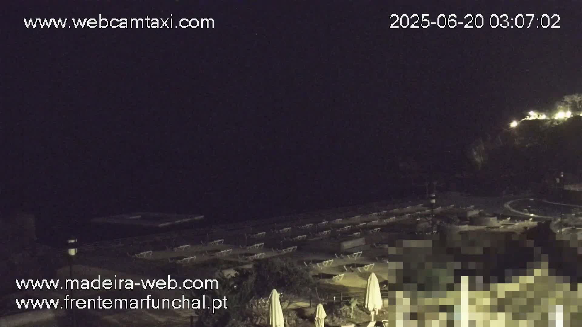 Sao Martinho, Praia da Ponta Gorda Coast Live Cam - Funchal, Madeira, Portugal