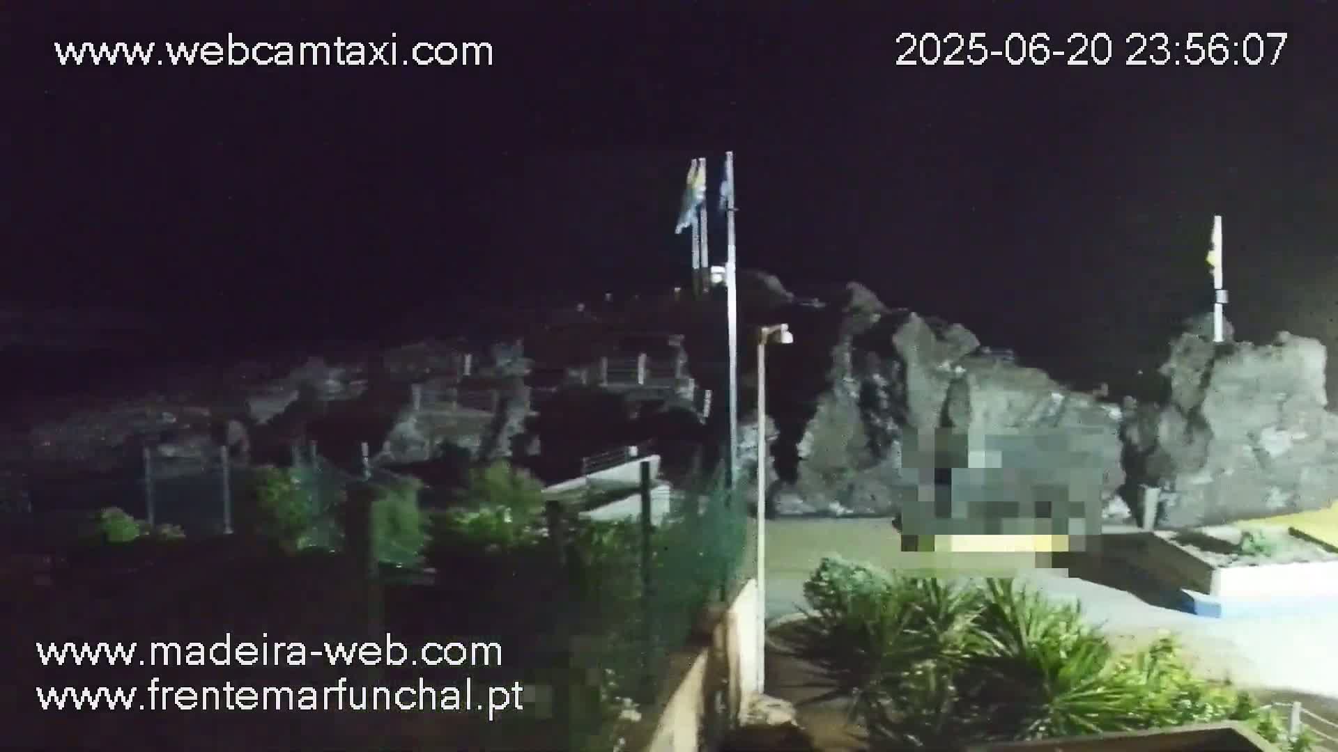 Sao Martinho, Praia da Ponta Gorda Coast Live Cam - Funchal, Madeira, Portugal