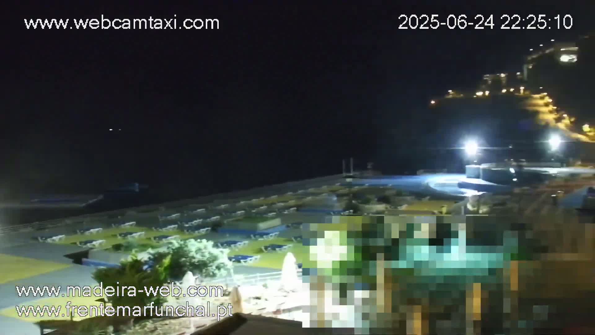 Sao Martinho, Praia da Ponta Gorda Coast Live Cam - Funchal, Madeira, Portugal