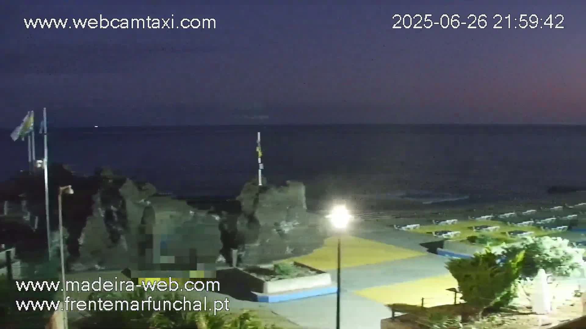 Sao Martinho, Praia da Ponta Gorda Coast Live Cam - Funchal, Madeira, Portugal