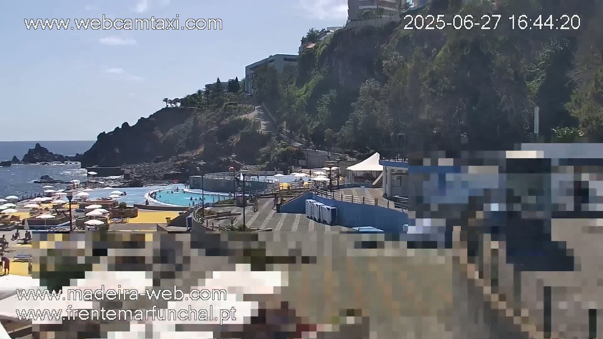 Sao Martinho, Praia da Ponta Gorda Coast Live Cam - Funchal, Madeira, Portugal