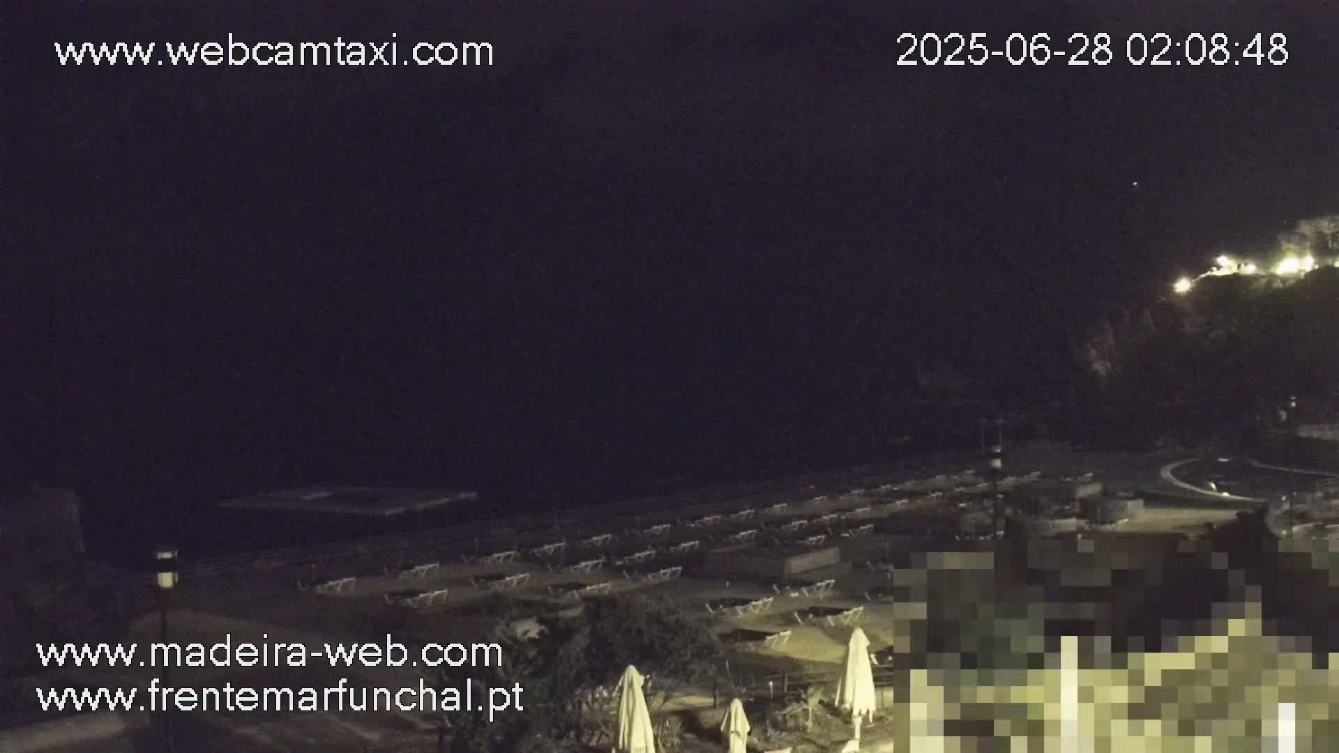 Sao Martinho, Praia da Ponta Gorda Coast Live Cam - Funchal, Madeira, Portugal