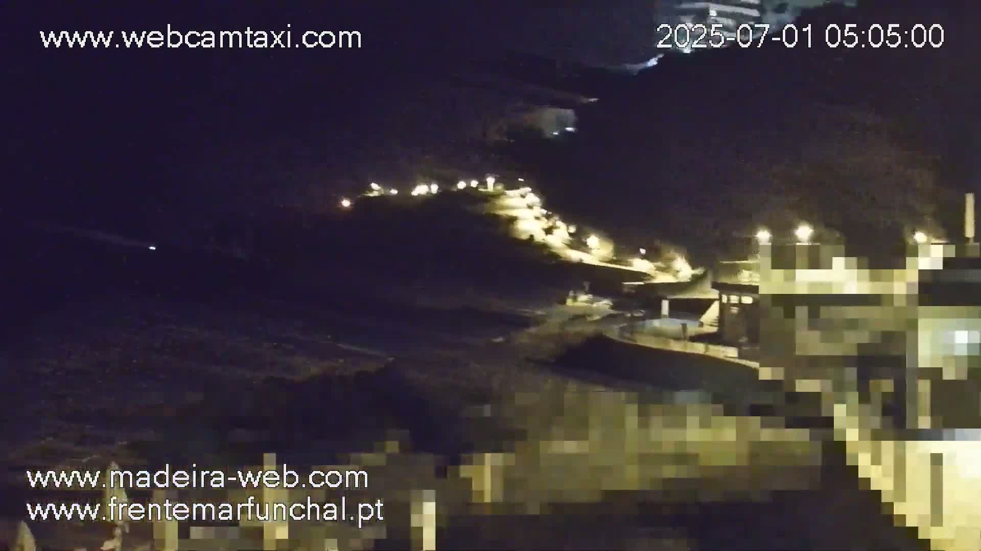 Sao Martinho, Praia da Ponta Gorda Coast Live Cam - Funchal, Madeira, Portugal