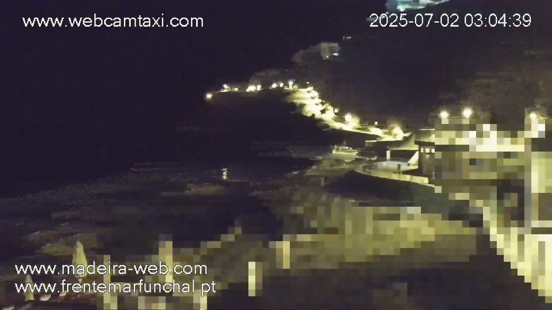 Sao Martinho, Praia da Ponta Gorda Coast Live Cam - Funchal, Madeira, Portugal
