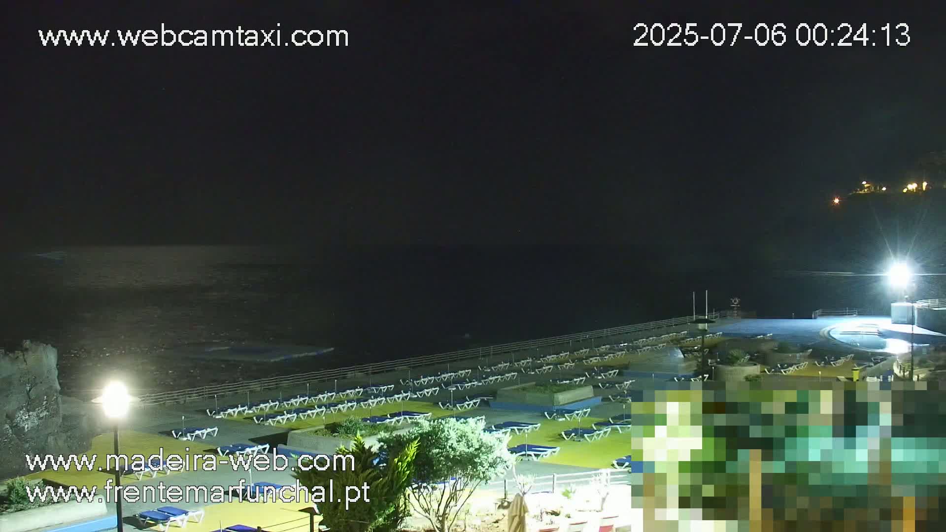 Sao Martinho, Praia da Ponta Gorda Coast Live Cam - Funchal, Madeira, Portugal