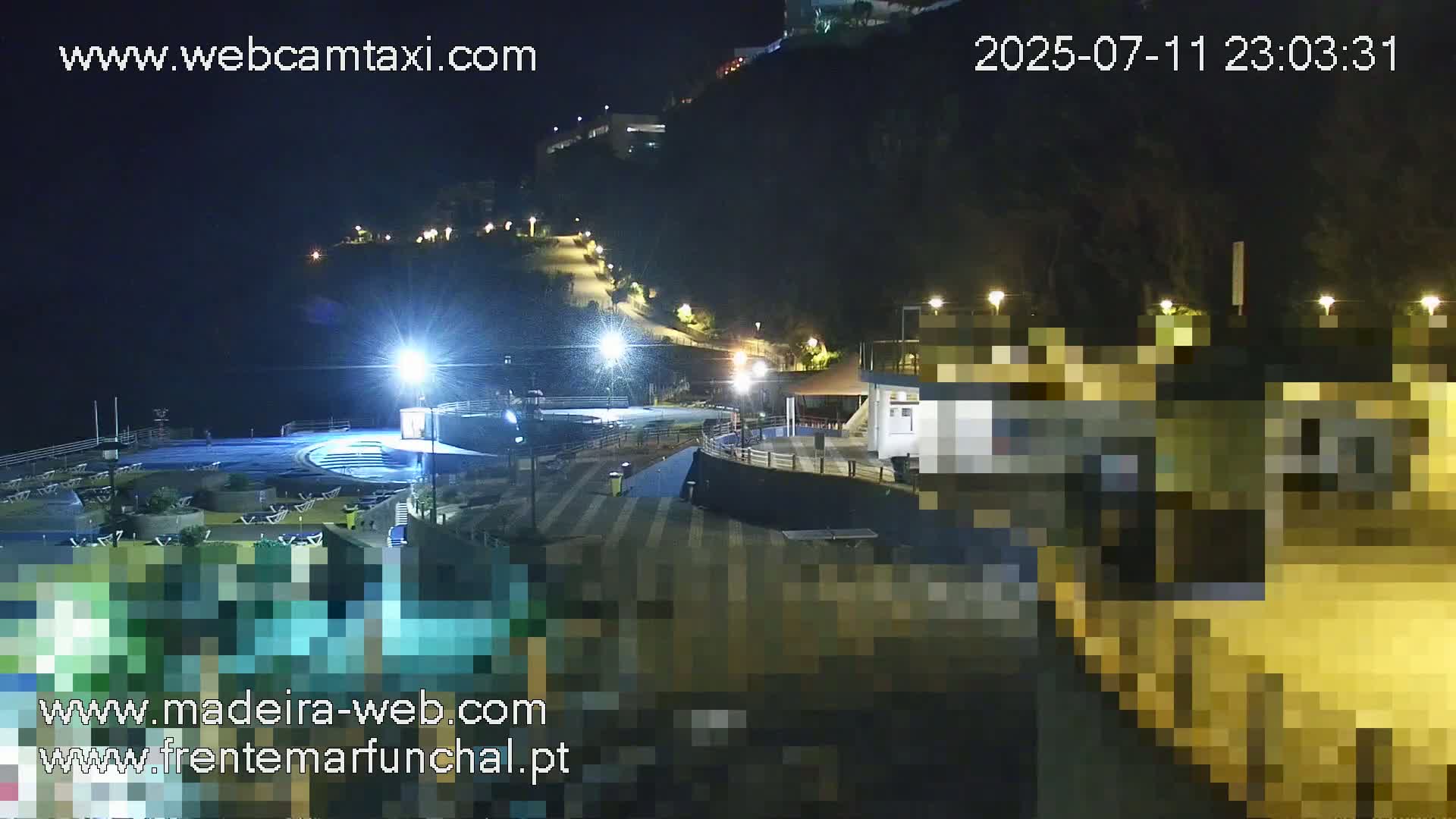 Sao Martinho, Praia da Ponta Gorda Coast Live Cam - Funchal, Madeira, Portugal
