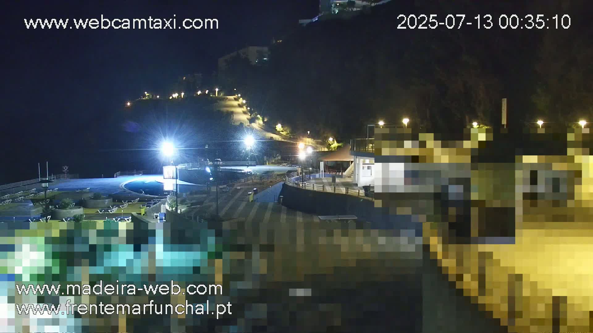 Sao Martinho, Praia da Ponta Gorda Coast Live Cam - Funchal, Madeira, Portugal