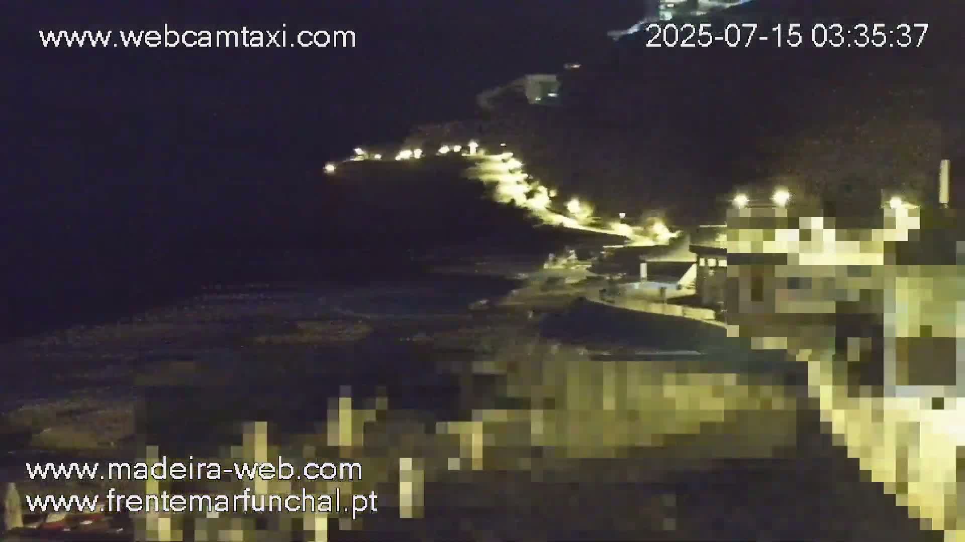Sao Martinho, Praia da Ponta Gorda Coast Live Cam - Funchal, Madeira, Portugal