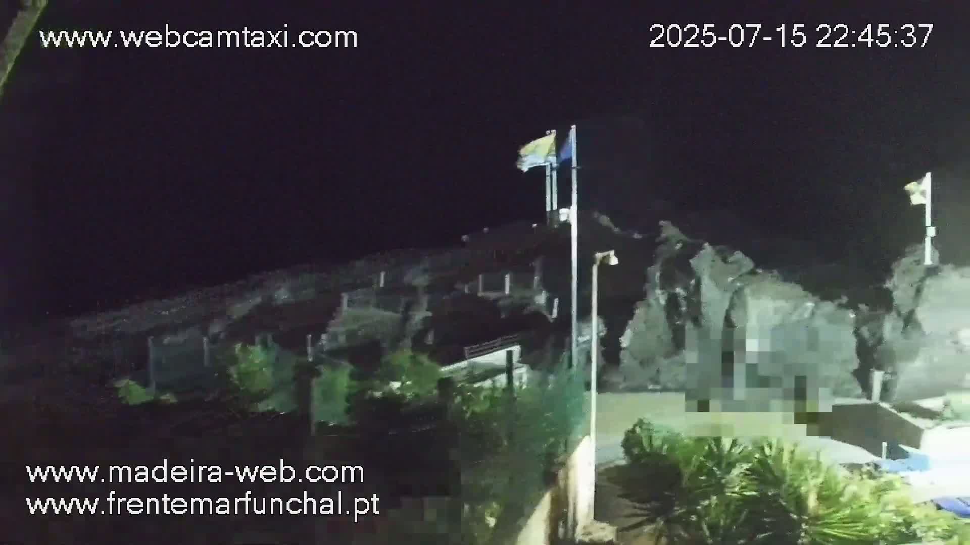 Sao Martinho, Praia da Ponta Gorda Coast Live Cam - Funchal, Madeira, Portugal