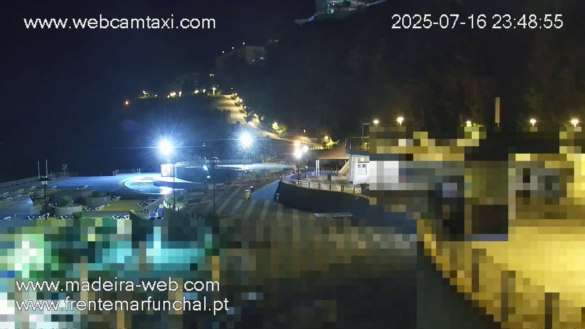 Sao Martinho, Praia da Ponta Gorda Coast Live Cam - Funchal, Madeira, Portugal